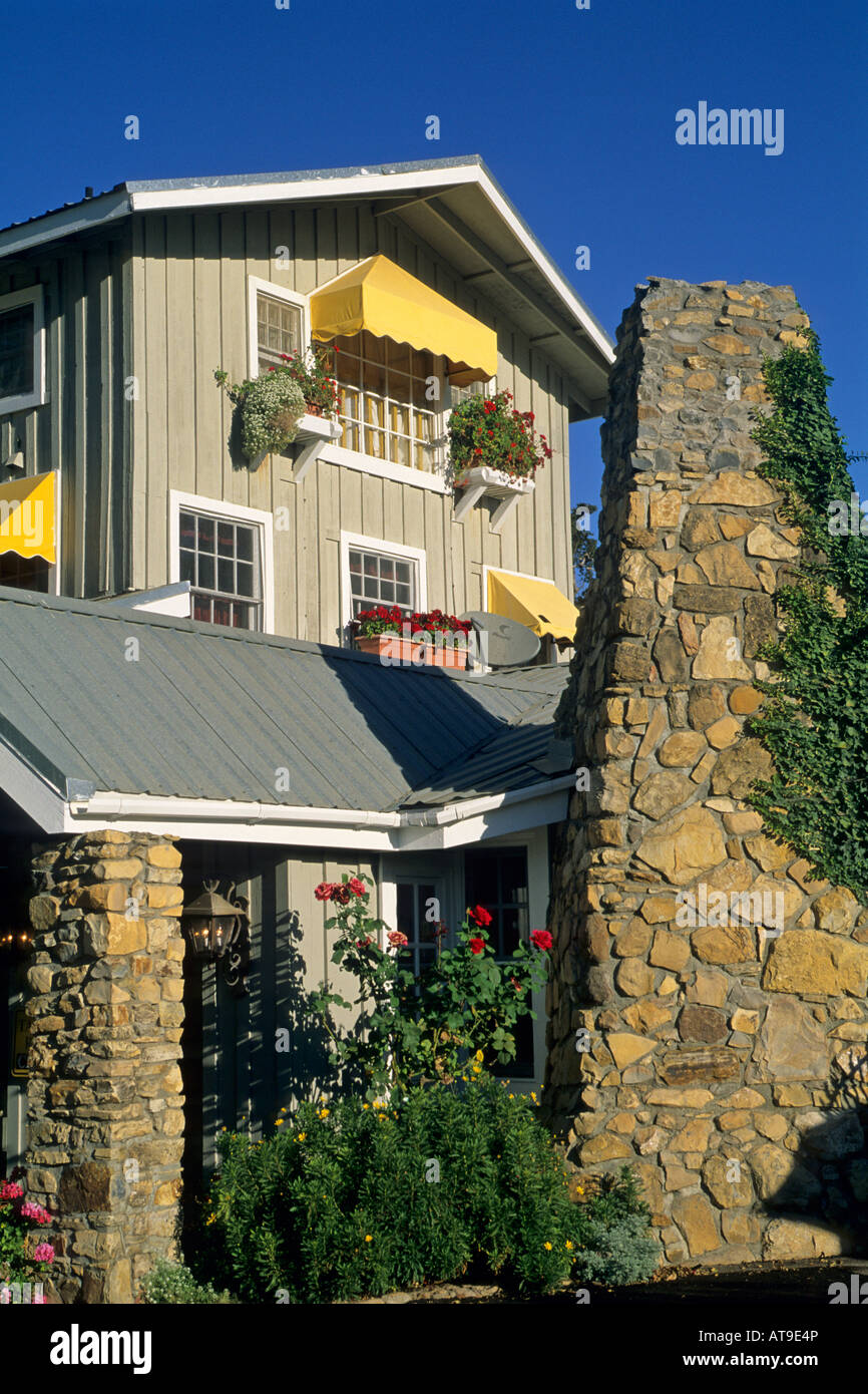 Justin Vineyards Winery Chimney Rock Road Paso Robles, San Luis Obispo County en Californie Banque D'Images