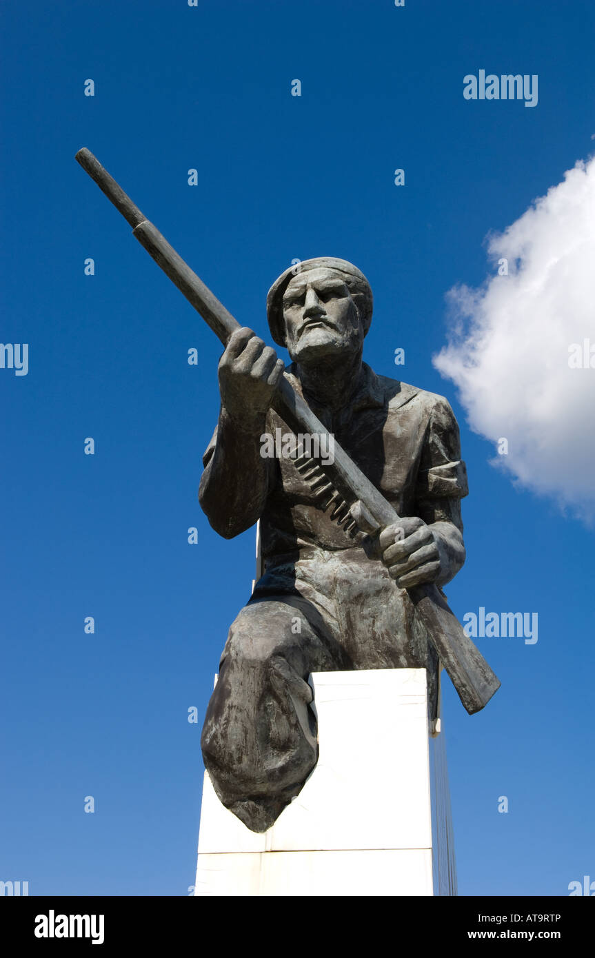 Mémorial de la seconde guerre mondiale Banque D'Images