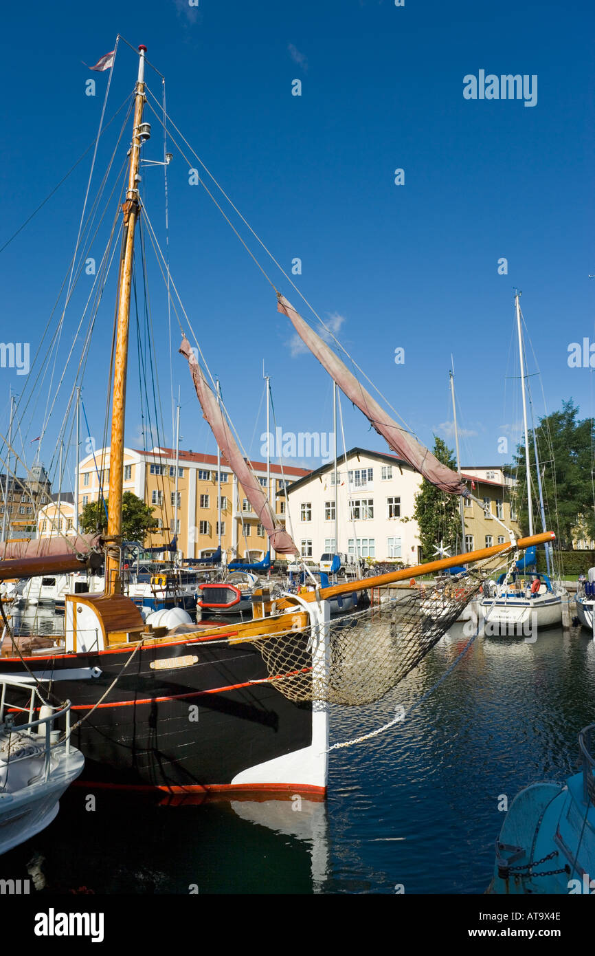 Danemark Copenhague Christianshavns Kanal Banque D'Images