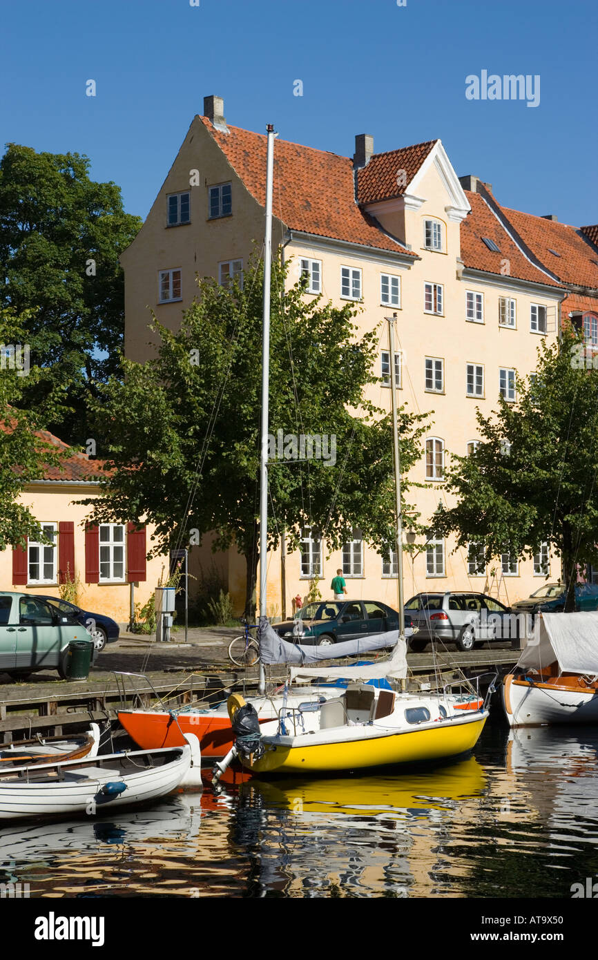 Danemark Copenhague Christianshavns Kanal Banque D'Images