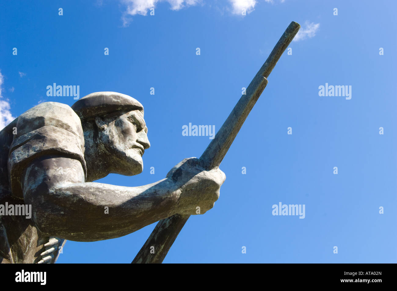 Mémorial de la seconde guerre mondiale Banque D'Images