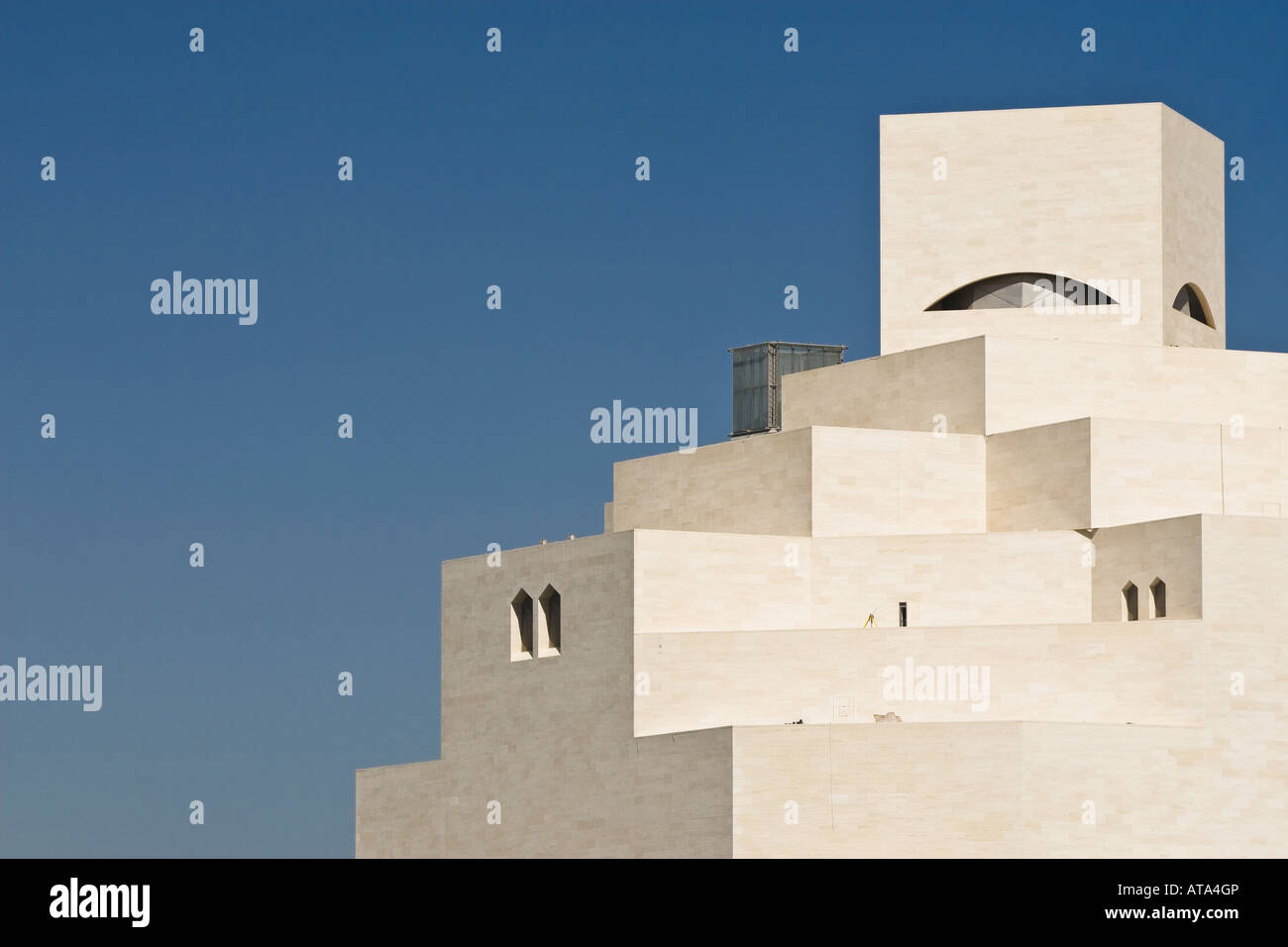 L'Art Islamique, musée,, Architecte, IM, Pei, Doha Banque D'Images