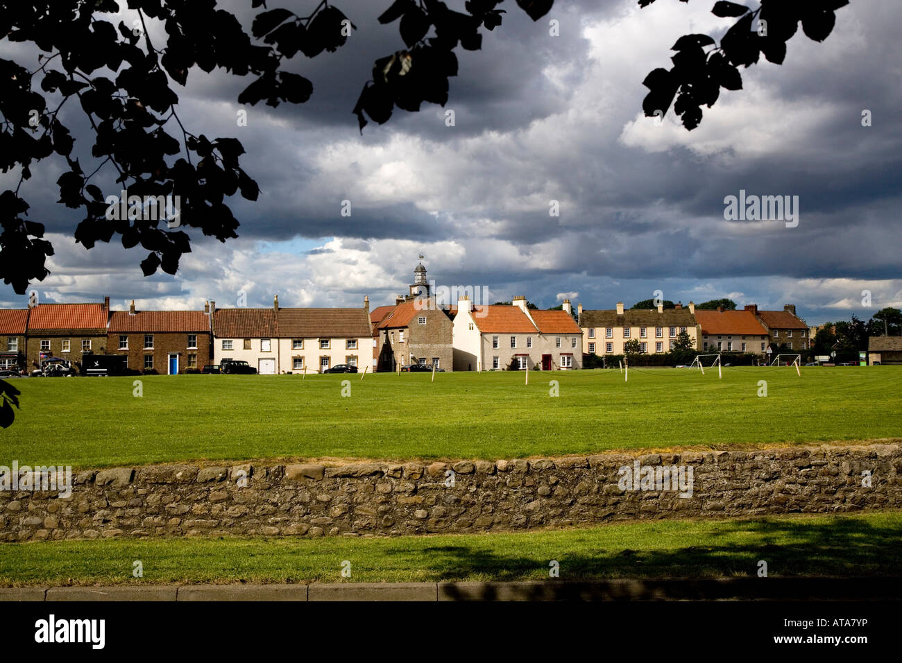 Scorton Village Green près de Richmond North Yorkshire Banque D'Images