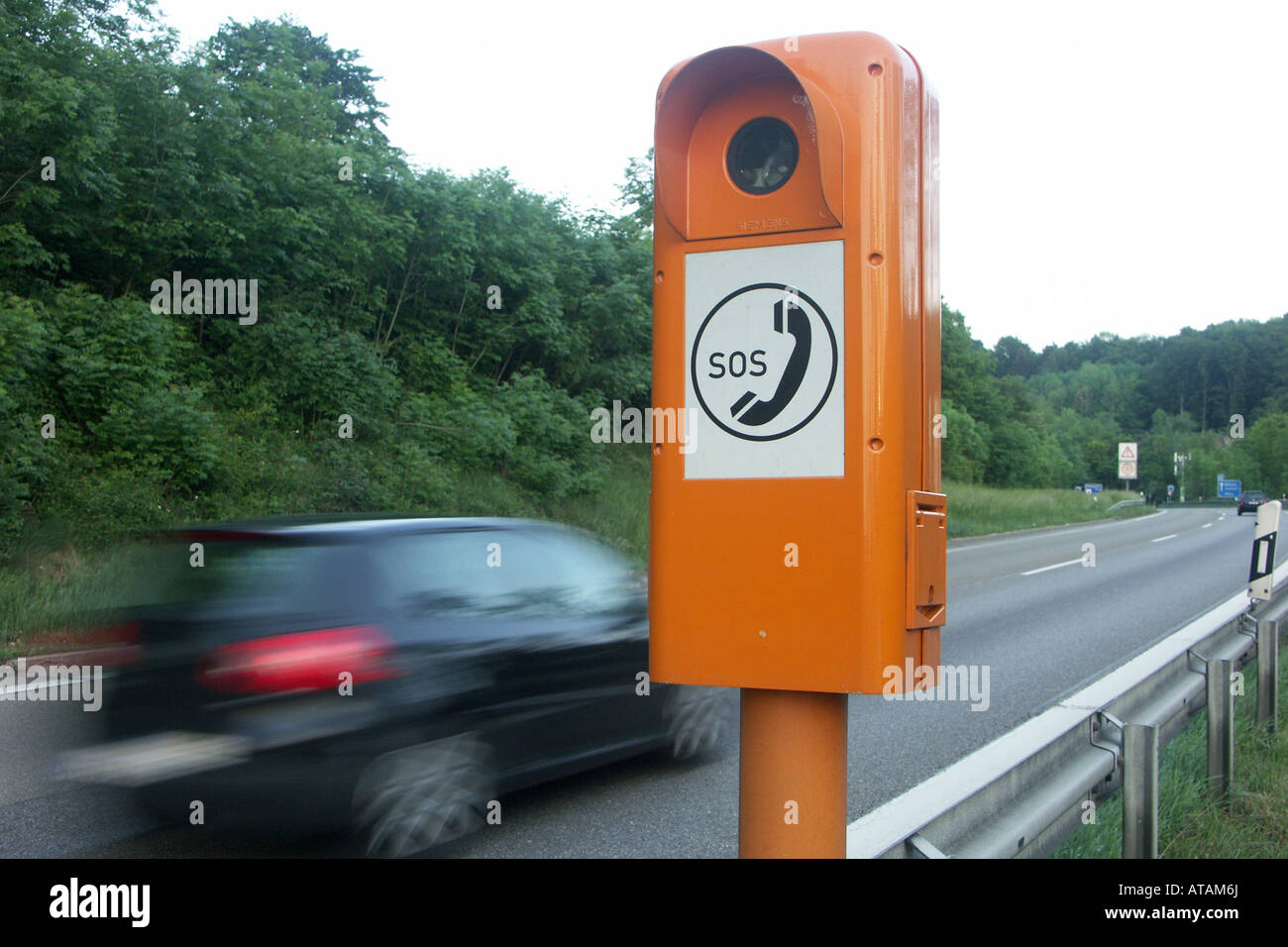 Call box Banque D'Images