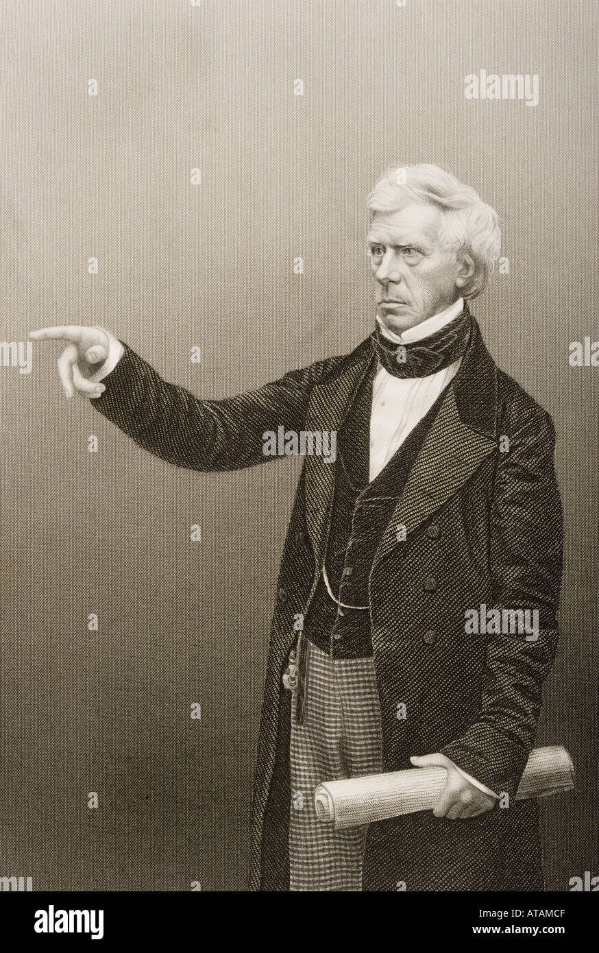 Henry Peter Brougham, 1er baron Brougham et Vaux, 1778 - 1868. Homme d'État britannique, philosophe, avocat, orateur et critique. Banque D'Images