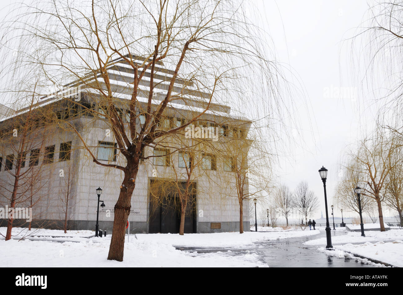 Le Musée du patrimoine juif dans la région de Battery Park City. Banque D'Images