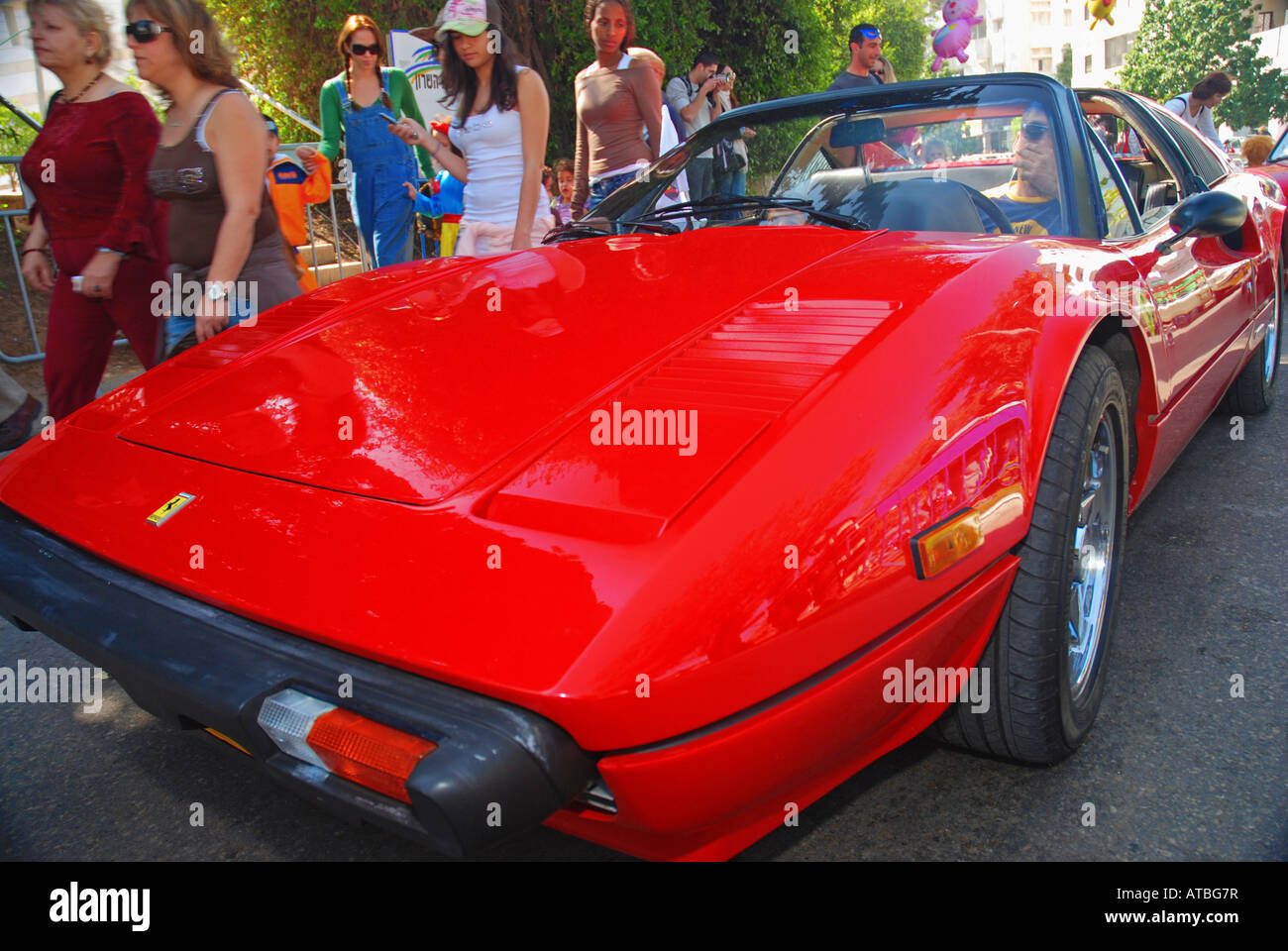 Vintage Car Ferrari 308 GTS 1970 s Banque D'Images