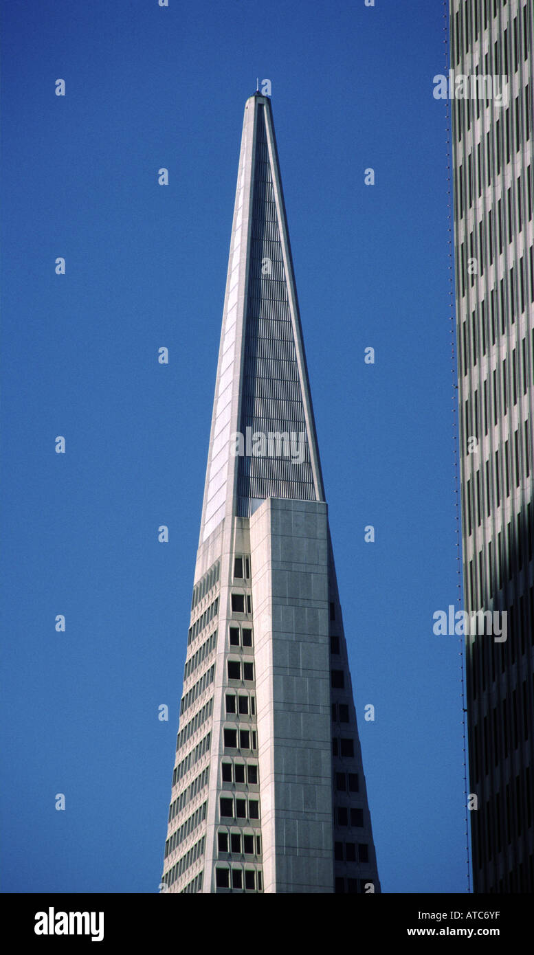 La Transamerica Pyramid San Francisco California USA. Utilisez uniquement éditoriale Banque D'Images