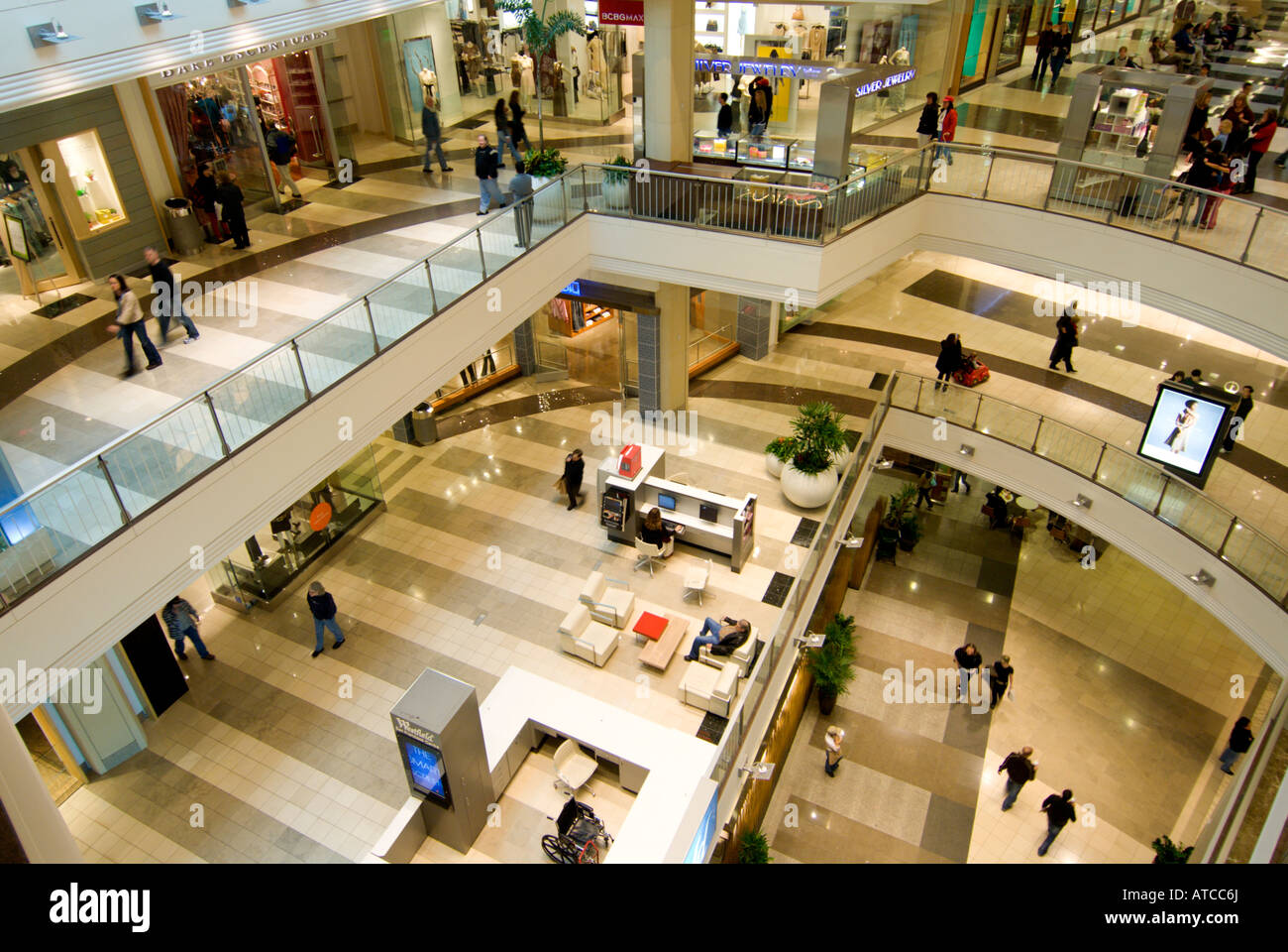 Le Westfield Center, San Francisco, Californie Banque D'Images