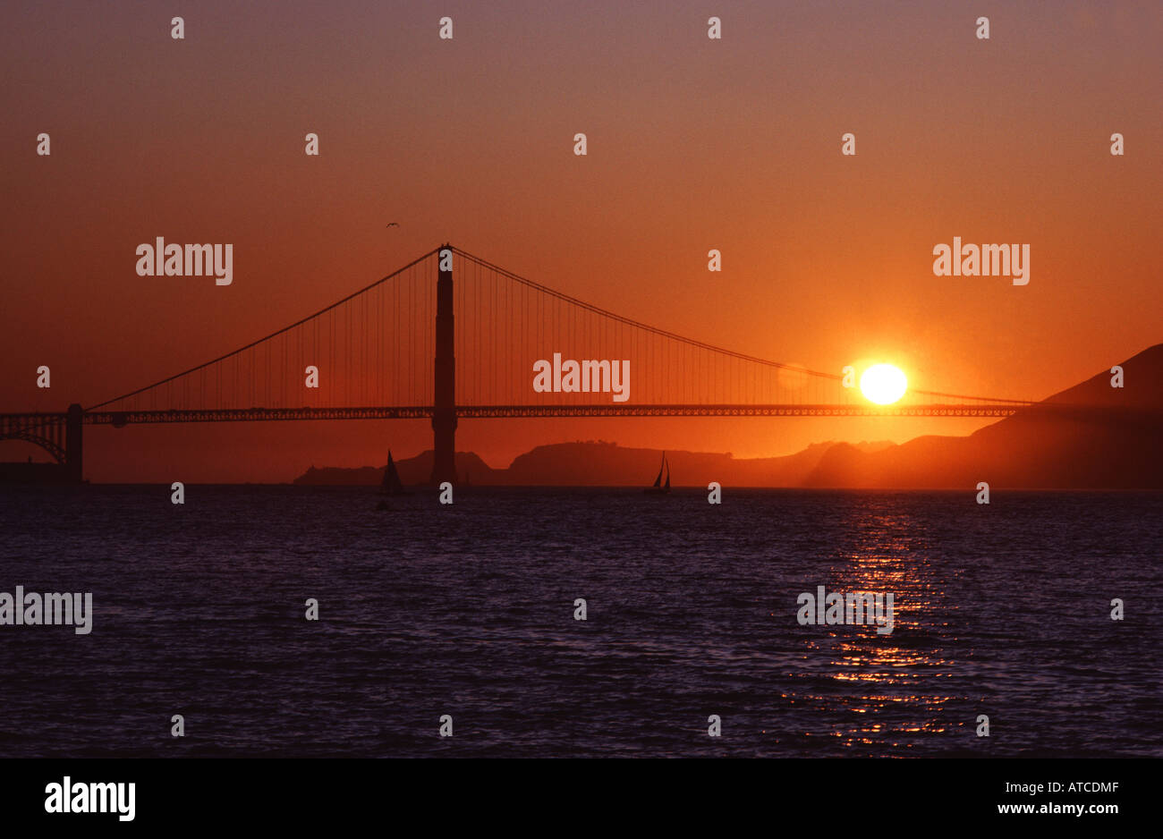 Golden Gate Bridge San Francisco California USA Banque D'Images