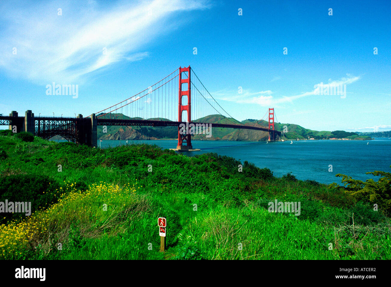 Golden Gate Bridge San Francisco California USA Banque D'Images