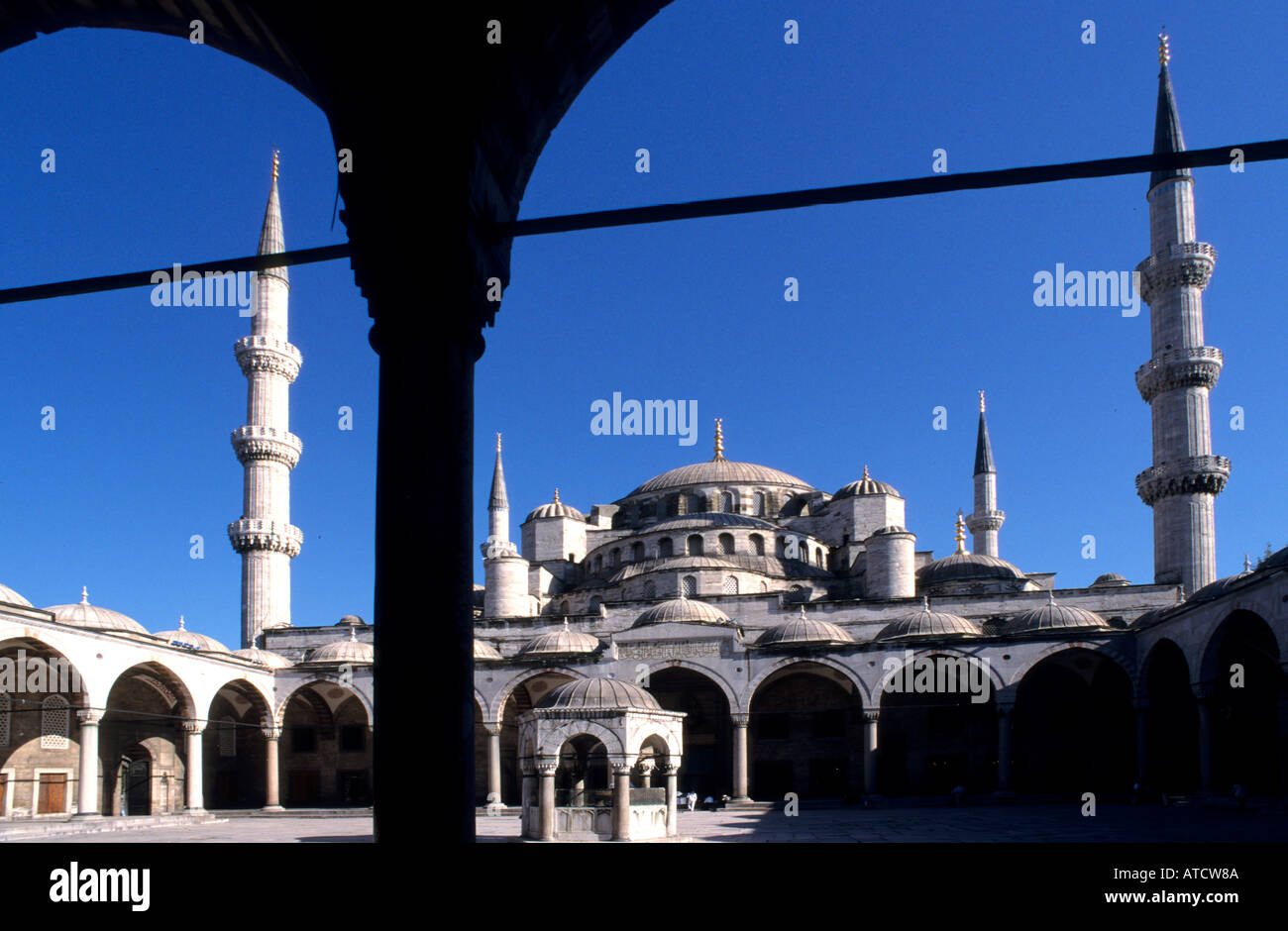 Mosquée de Suleymaniye Istanbul Turquie Islam Turc Banque D'Images