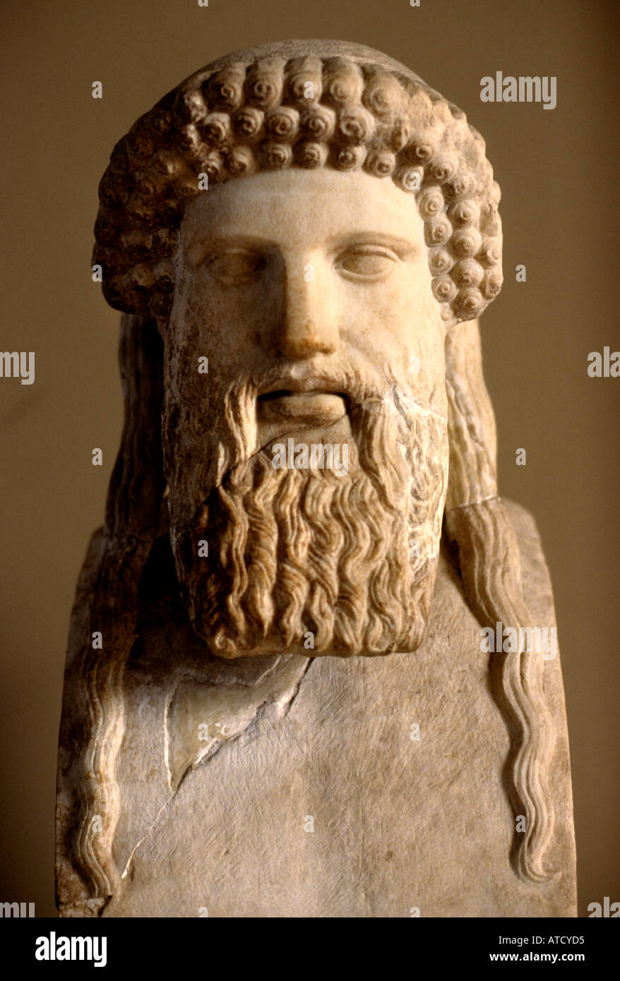 Musée Archéologique d'Istanbul Antique Musée antique de Pergame Alkamenes Hermes 2e romain ad c Banque D'Images