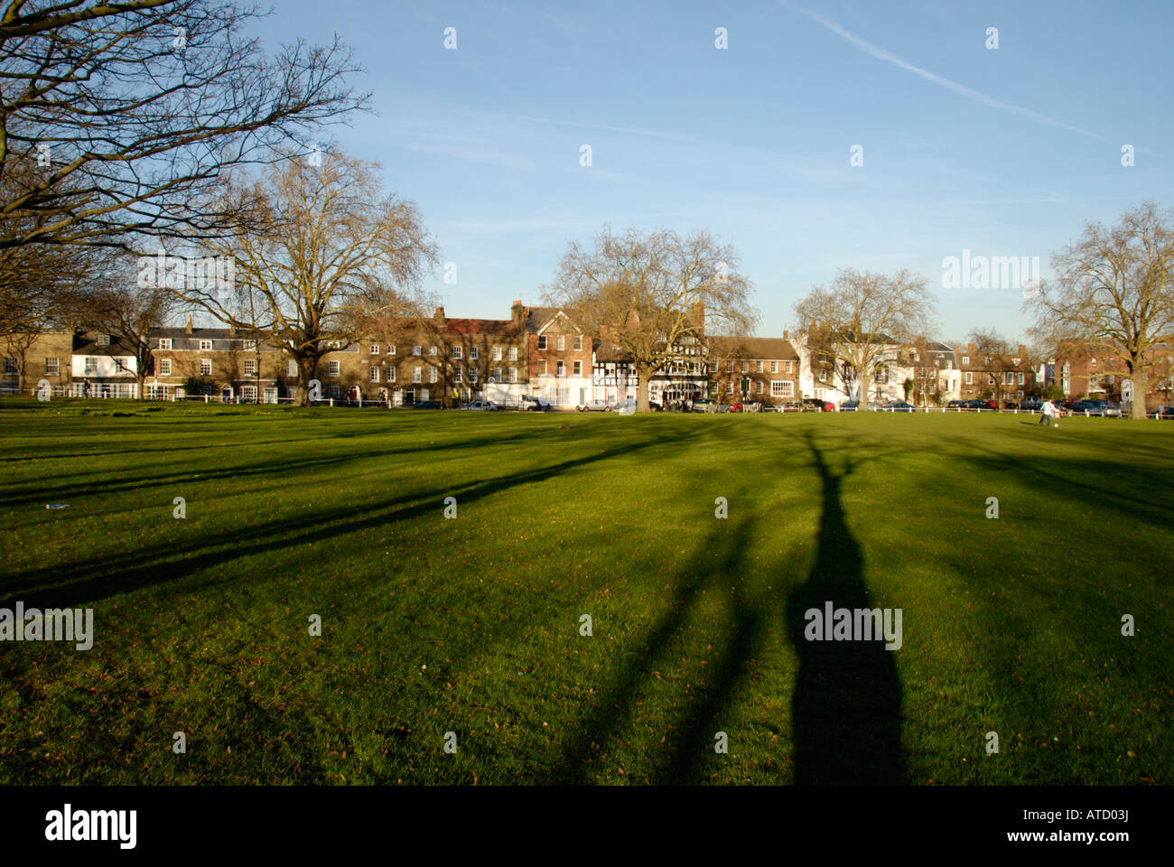 Kew Green London England Banque D'Images