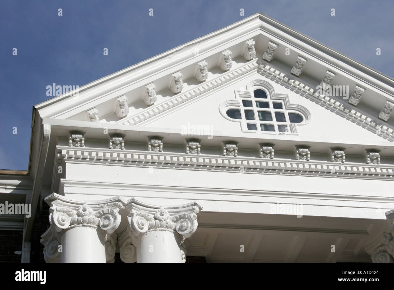 Wisconsin Kenosha County,Kenosha,3rd Third Avenue Historic District,Charles Chester Allen House,Houses,1903 Georgian Revival,WI061002078 Banque D'Images