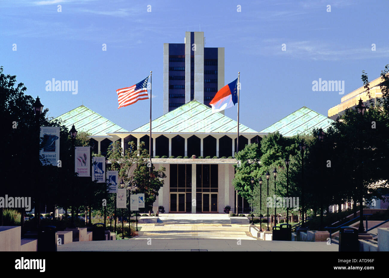 Raleigh NC State Legislative Building Banque D'Images