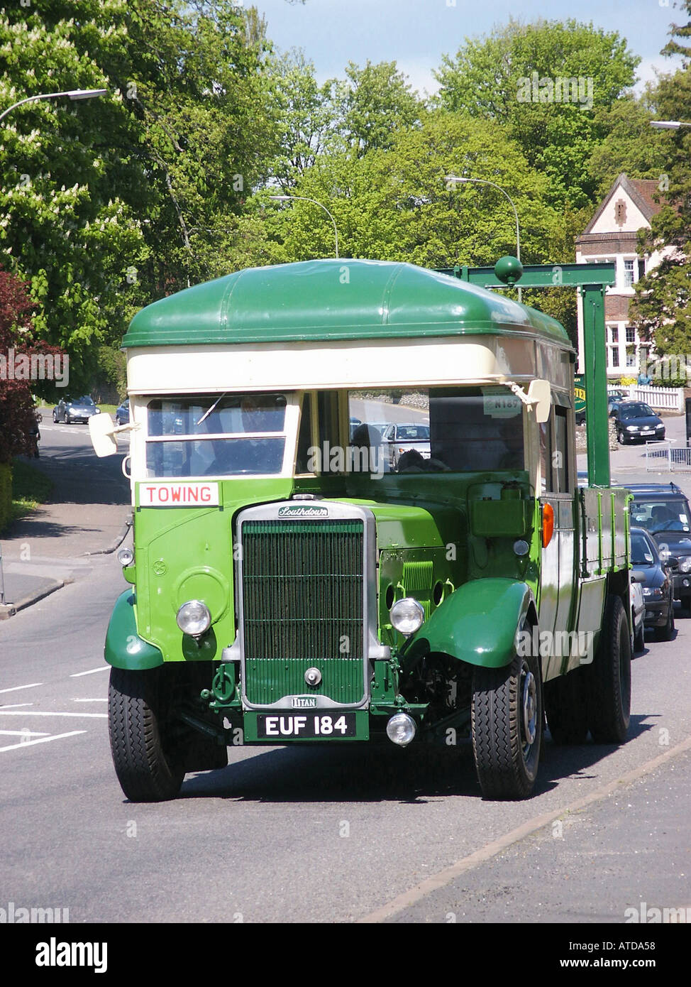 L'historique de Londres à Brighton Brighton Patcham Rallye Véhicules Commerciaux East Sussex England Banque D'Images