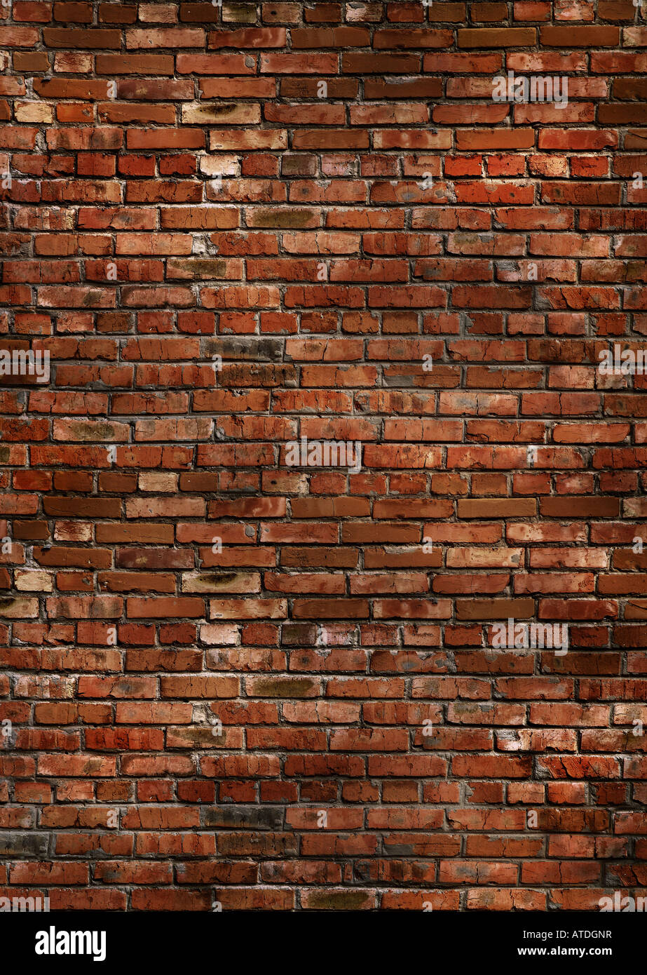 La texture du mur de brique rouge foncé Photo Stock Alamy