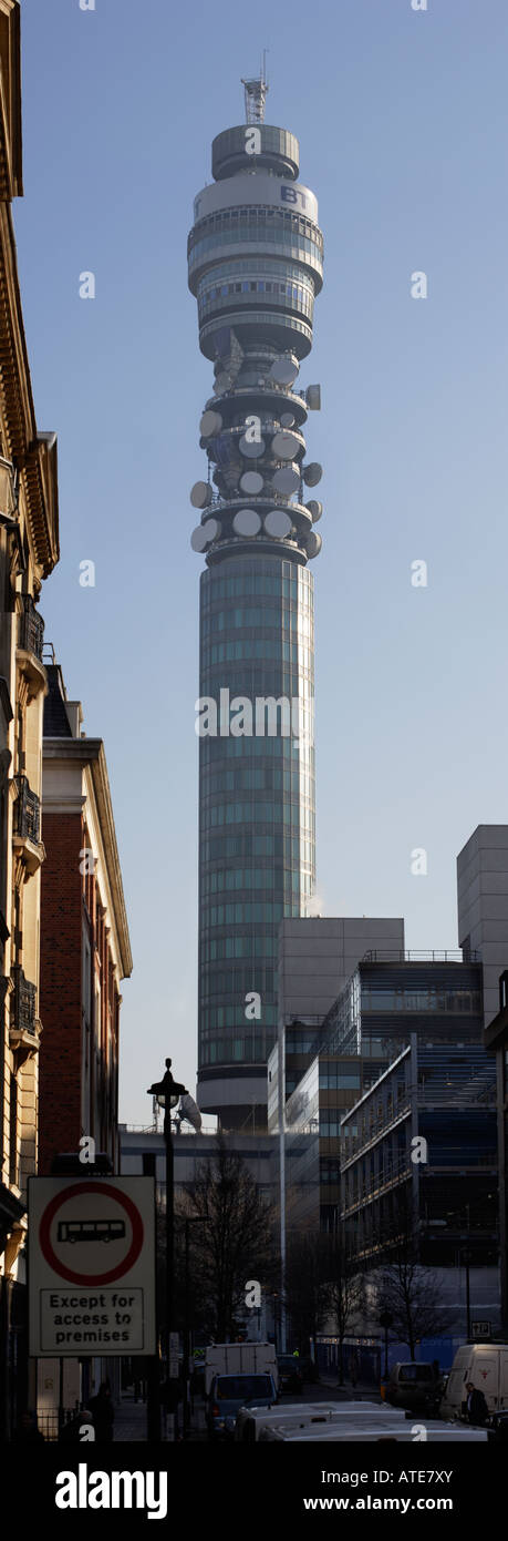 La tour de télécommunications London England UK Banque D'Images