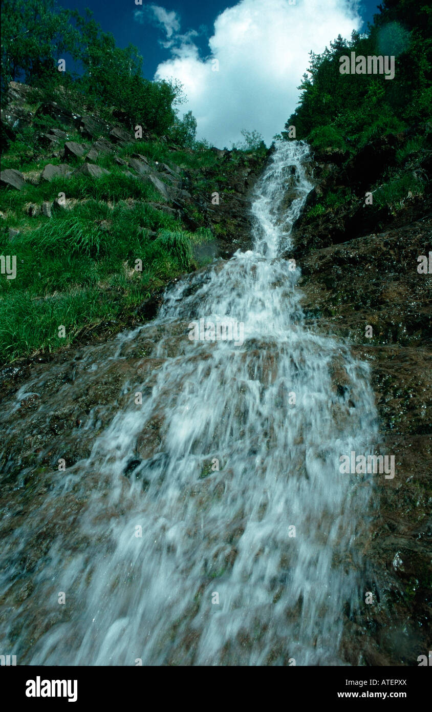 / Cascade Wasserfall Banque D'Images