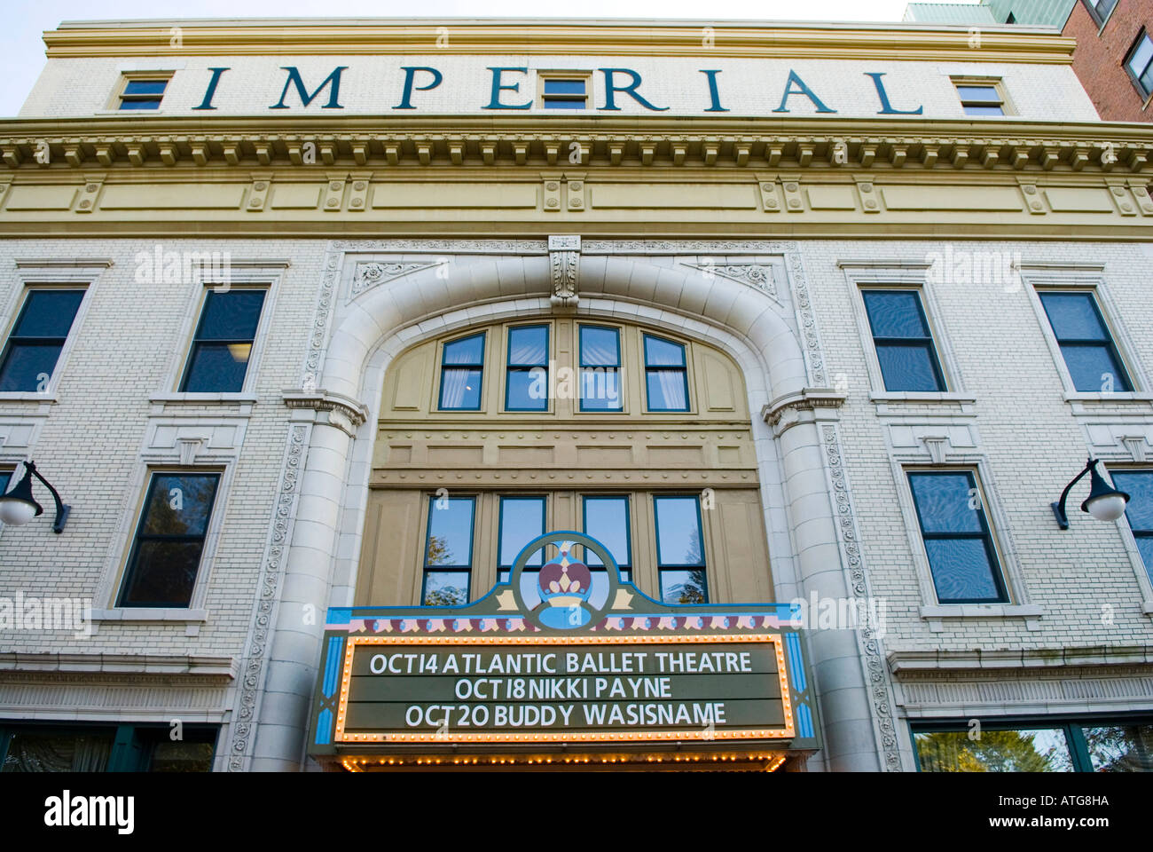 Image Théâtre Impérial de Saint John New Brunswick Canada Banque D'Images