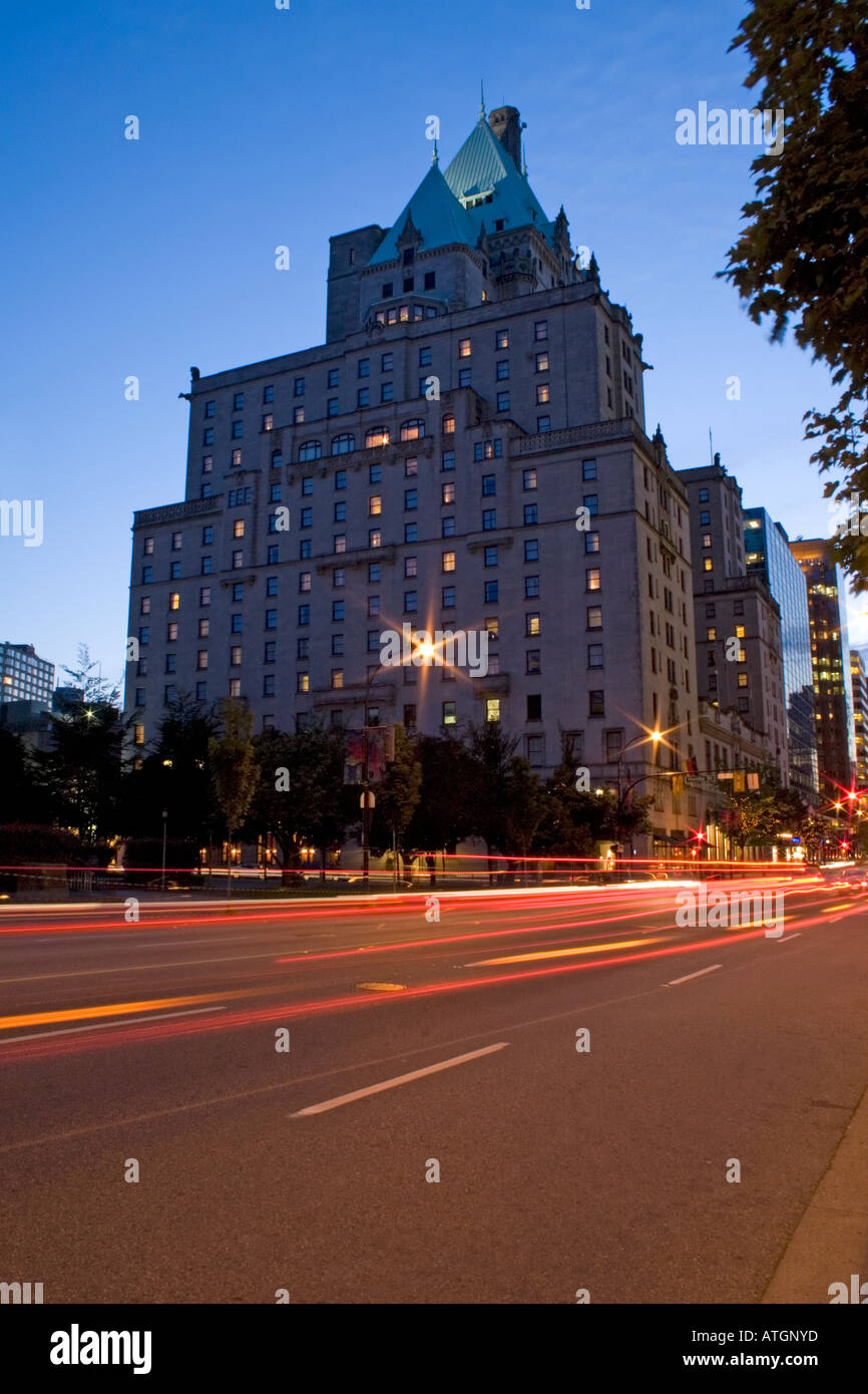 Centre-ville, l'Hôtel Vancouver, Vancouver, Colombie-Britannique, Canada Banque D'Images