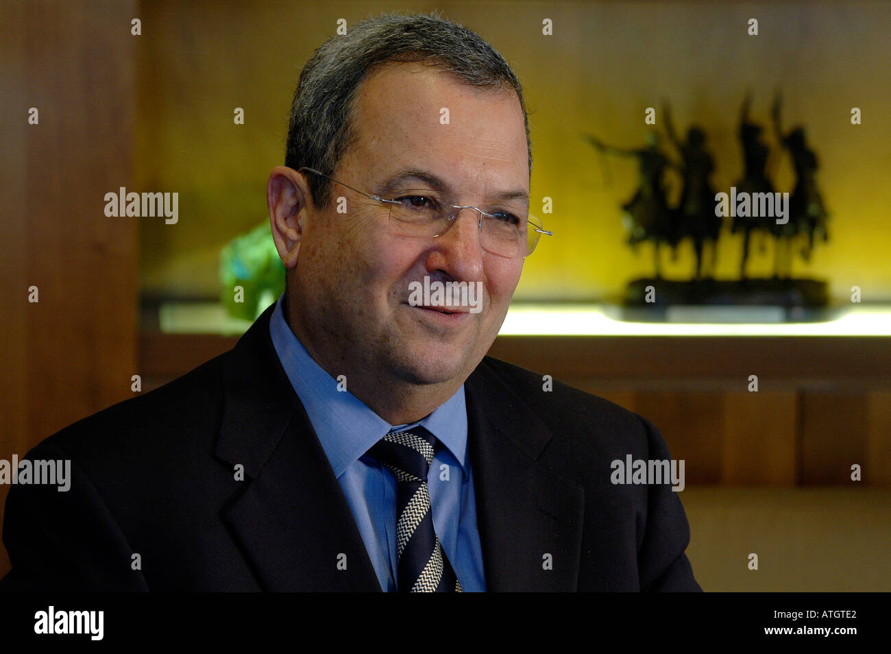 L'ancien premier ministre israélien, Ehoud Barak, Octobre 2005 Banque D'Images L'ancien premier ministre israélien, Ehoud Barak, Octobre 2005 Banque D'Images