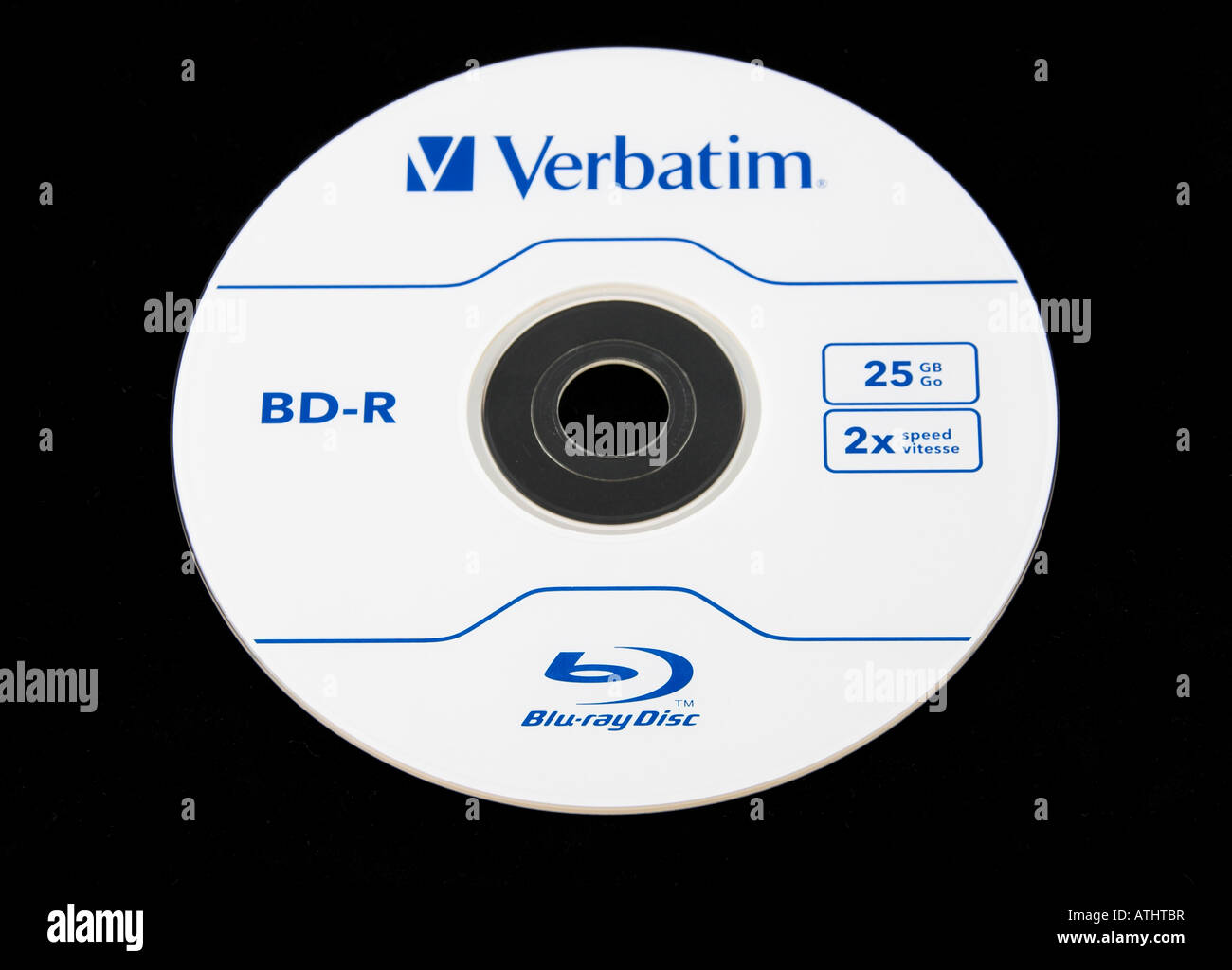 Blu ray Disc enregistrables Photo Stock - Alamy