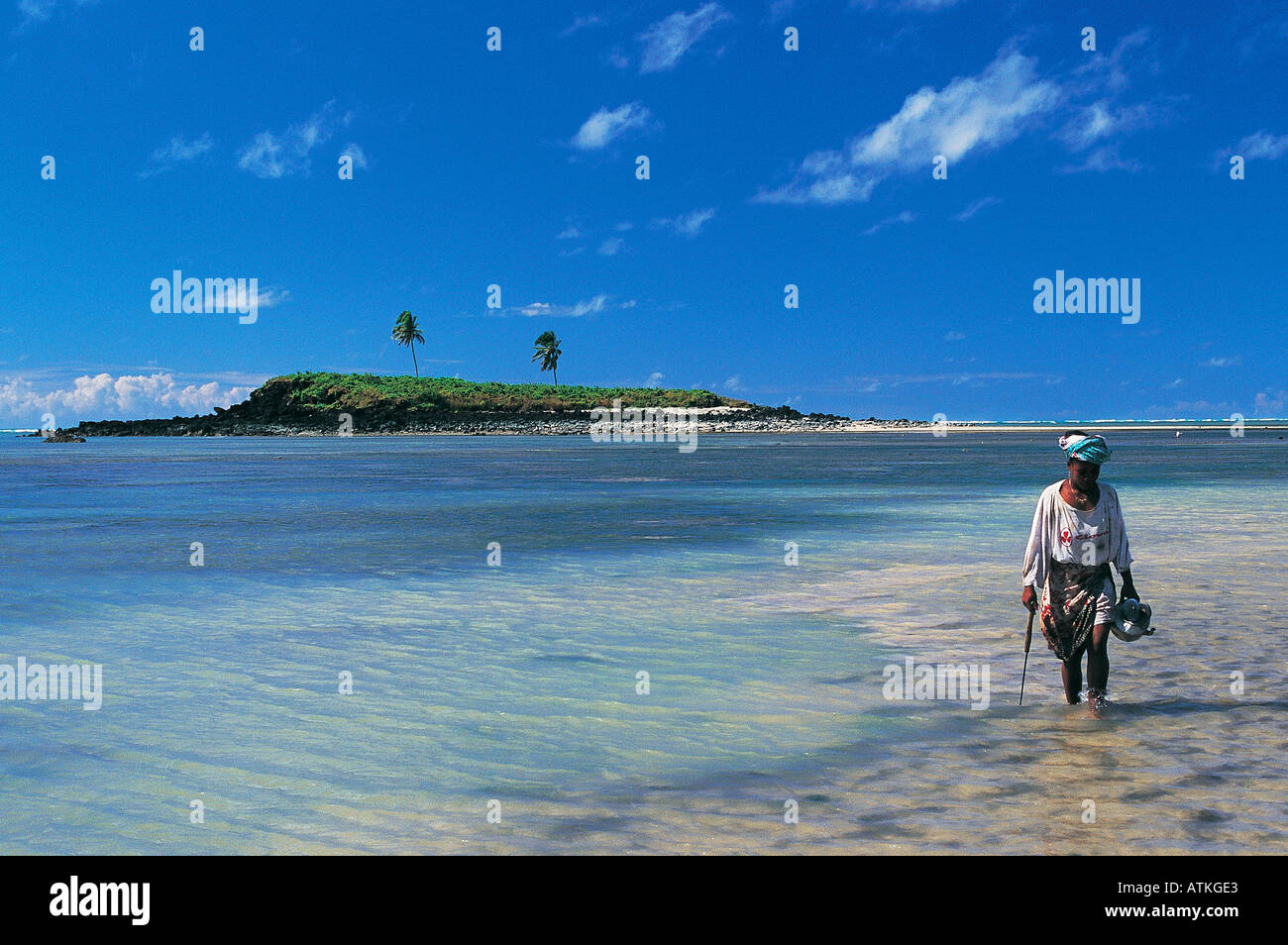 Turtle Island Grand Comore , Comores Banque D'Images