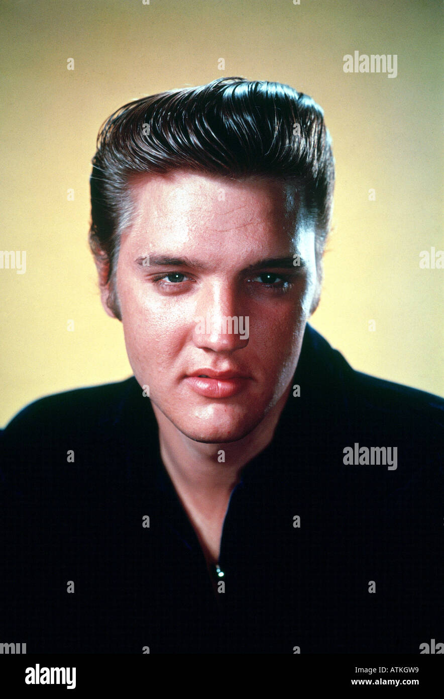 Acteur chanteur ELVIS PRESLEY Banque D'Images