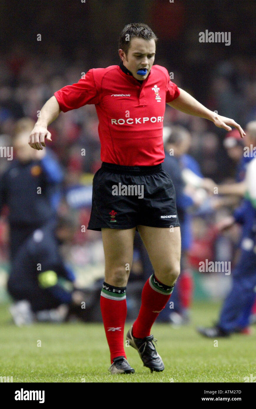 Rhys Williams gallois au Pays de Galles et la France Match Rugby 6 Nations Championship Cardiff Millenium Stadium de Galles du Sud Banque D'Images