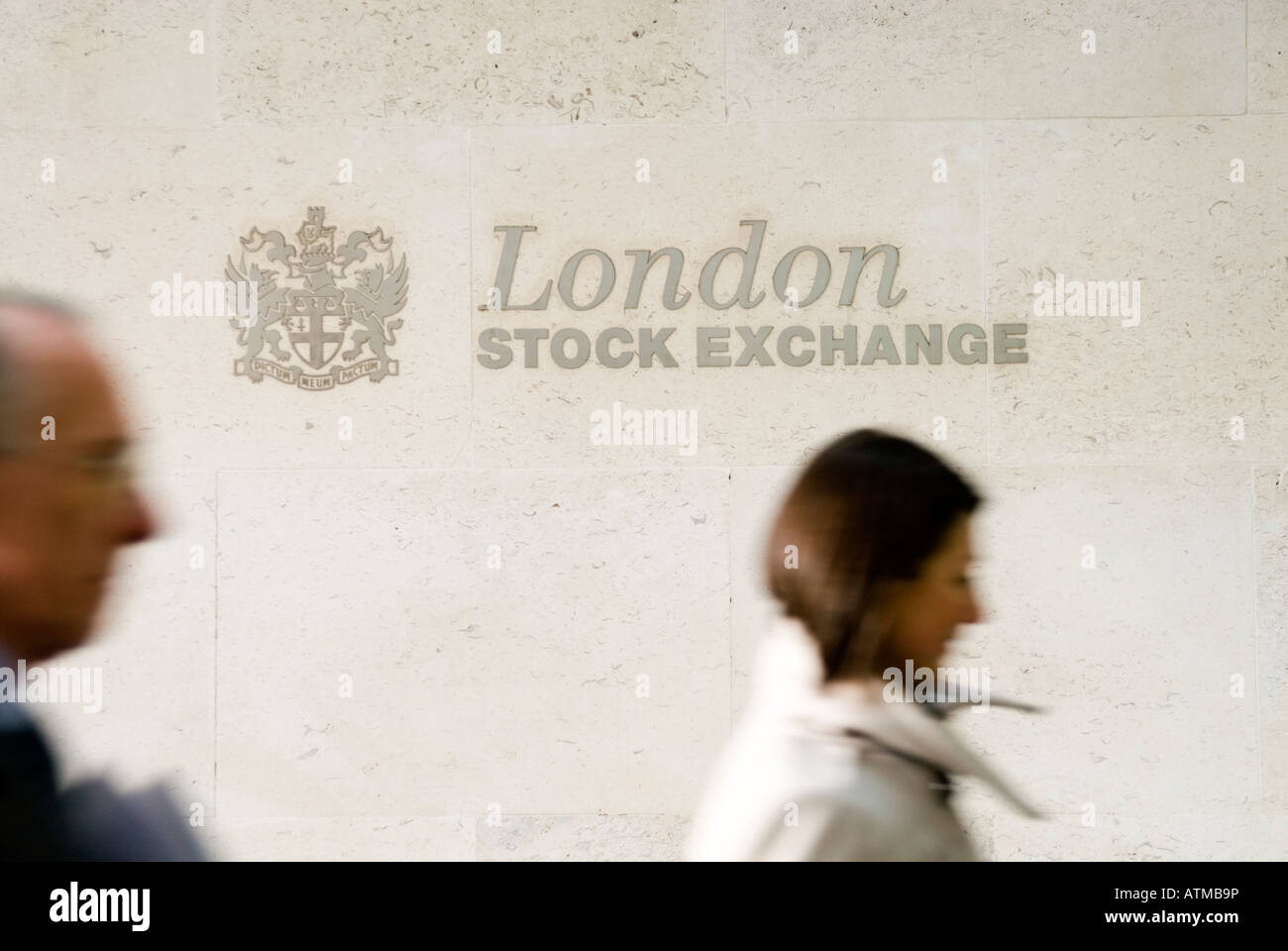 Bourse de Londres sur place Paternoster, England UK Banque D'Images