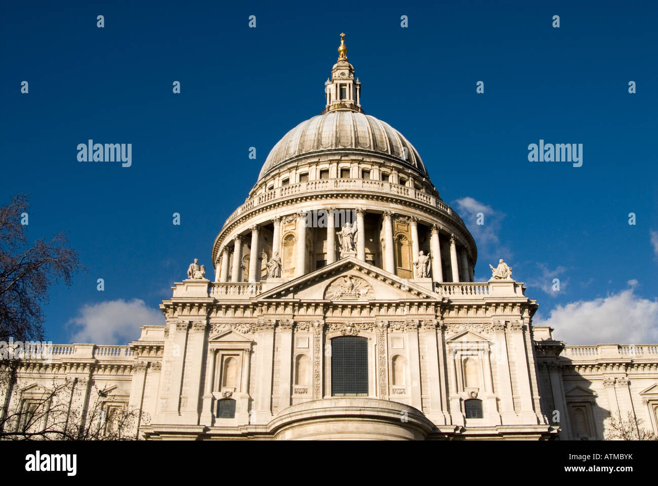 La Cathédrale St Paul London England UK Banque D'Images
