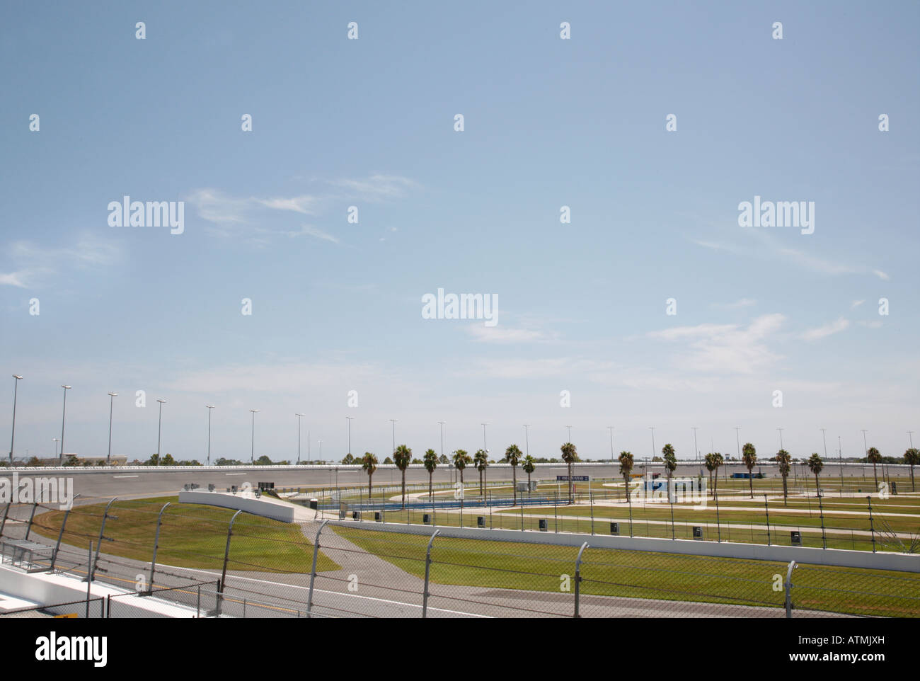 Daytona Speedway piste, Florida, USA Banque D'Images