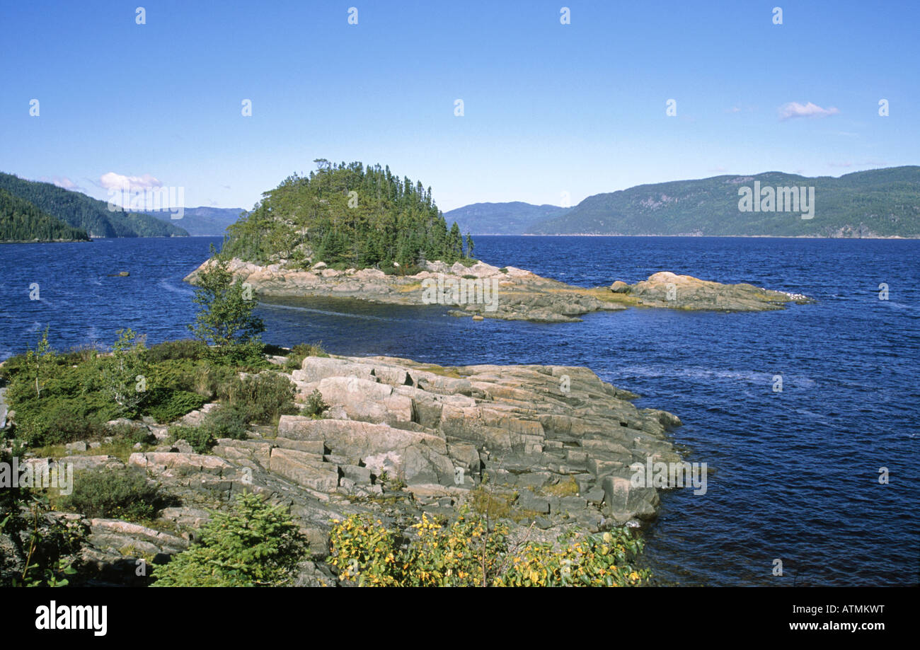 Petit Saguenay Baie Sainte Catherine de pêche de l'île d'entrée du parc