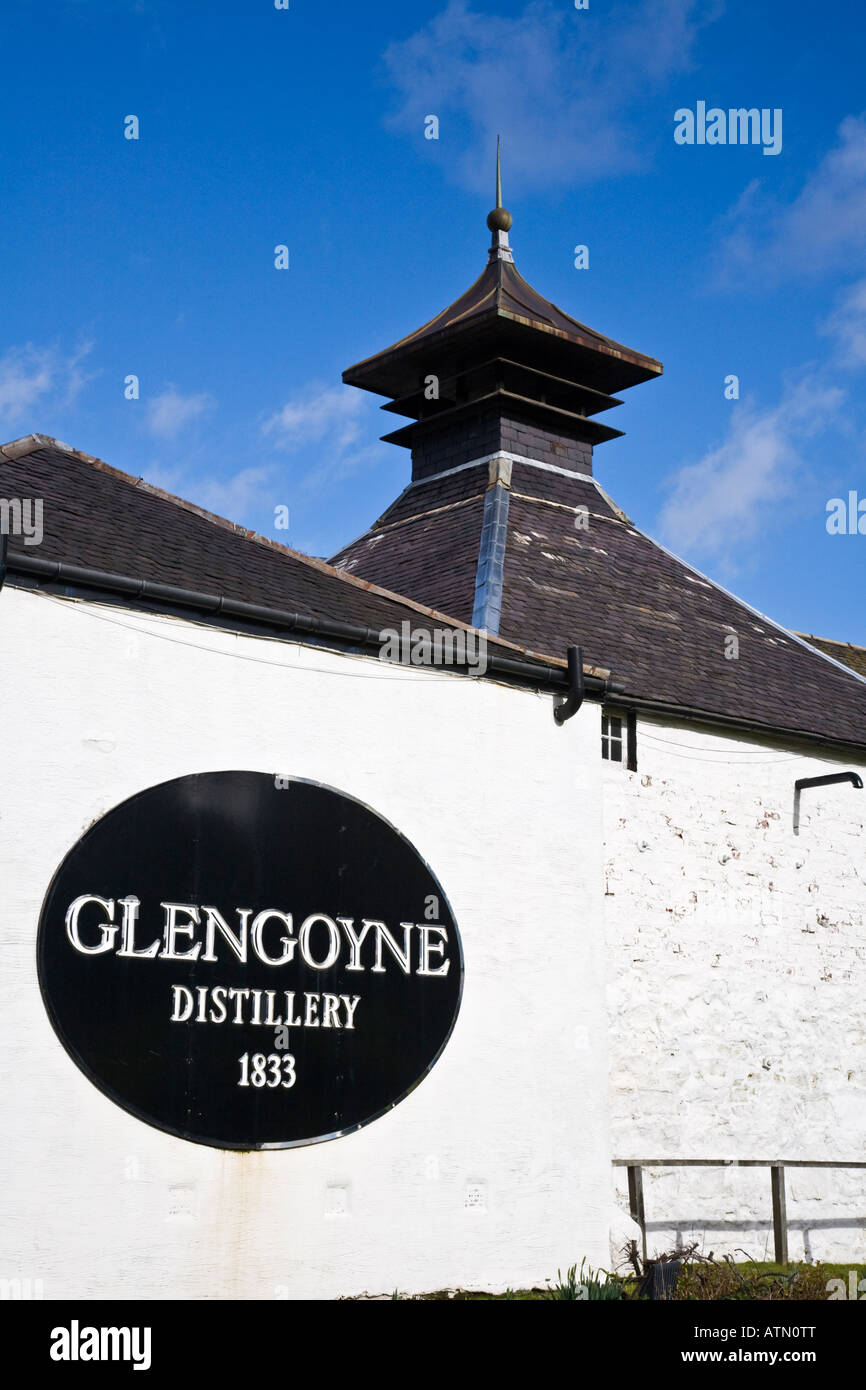 Glengoyne Distillery établi 1833 situé près de Loch Lomond, Ecosse. Banque D'Images