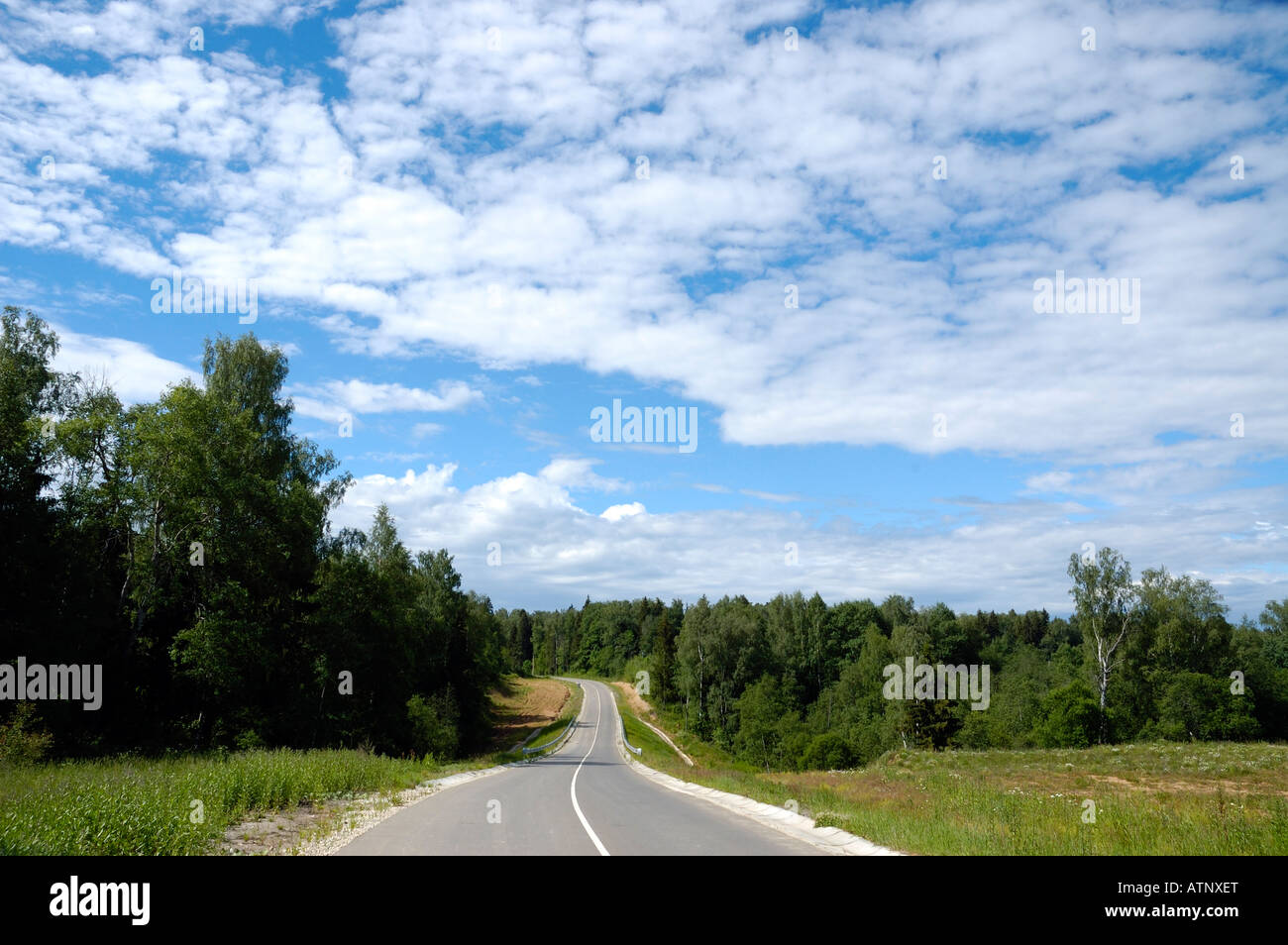 Route Banque D'Images
