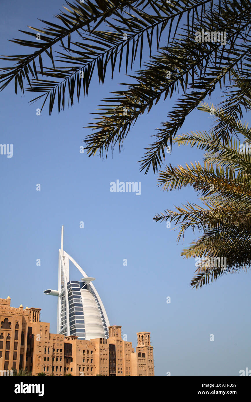 Le Burj al Arab, Dubaï 2 Banque D'Images