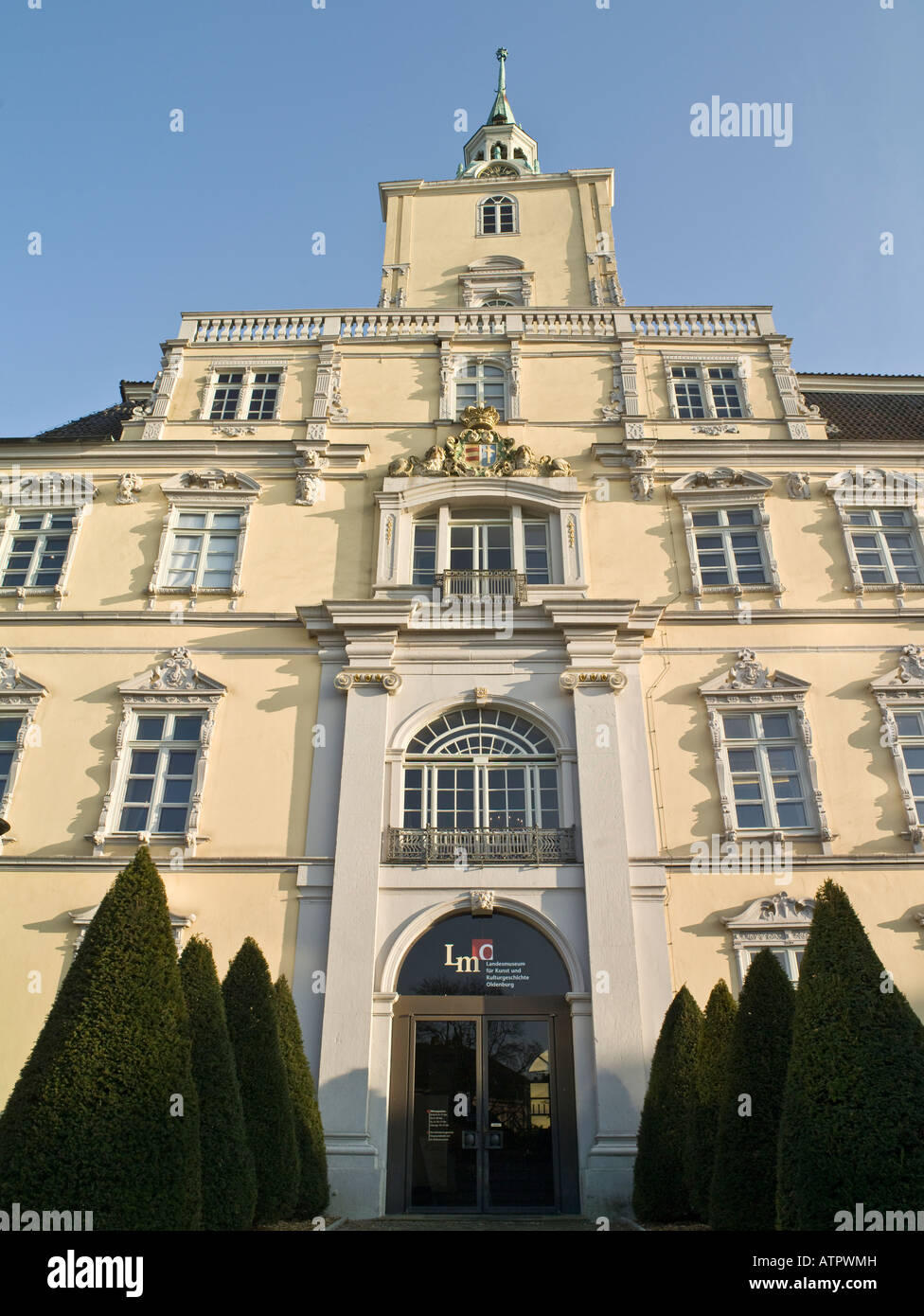 Façade, Schloss Oldenburg, Allemagne Banque D'Images