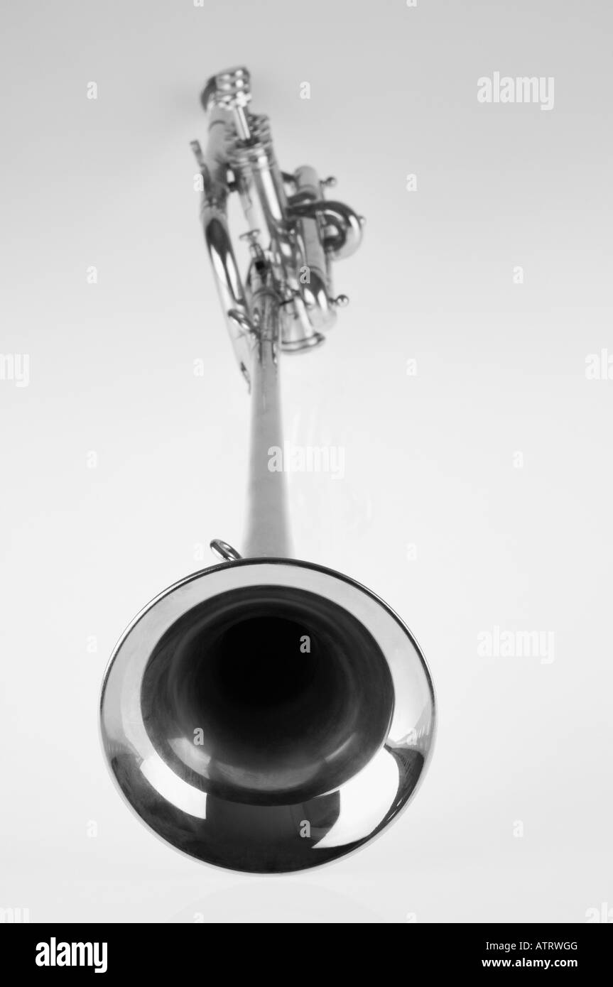 Close-up d'une trompette Banque D'Images