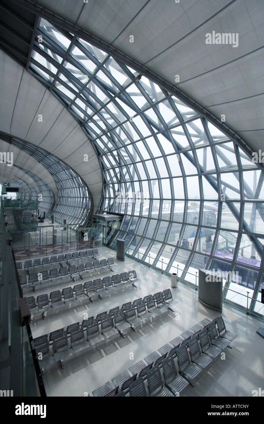 L'aéroport de Suvarnabhumi Banque D'Images