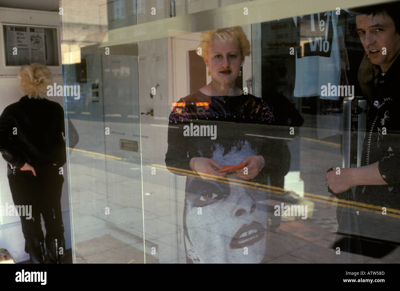 Kings road fashion 1980 Banque de photographies et d’images à haute