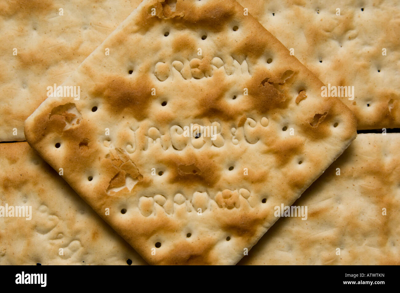 Craquelins Crème Jacobs Banque D'Images