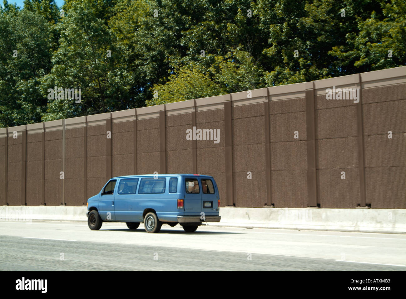 L'autoroute Mur du son Banque D'Images