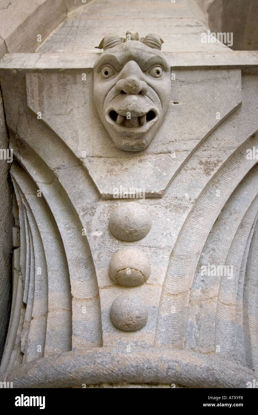 Palácido gargouille Nacional da Pena Sintra Portugal Banque D'Images