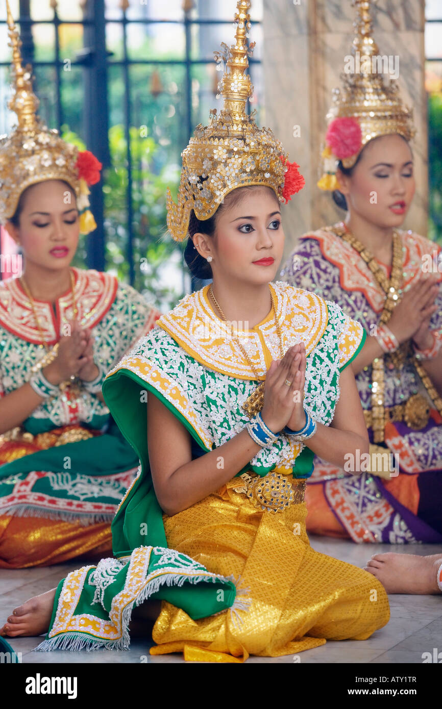 Danseur thaïlandais à Bangkok Banque D'Images