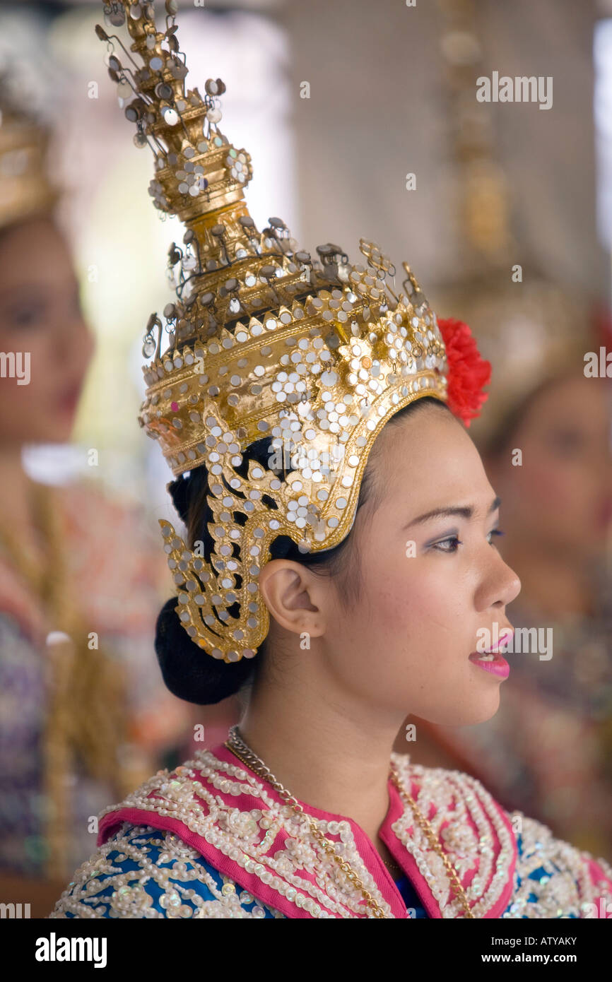 Danseur thaïlandais à Bangkok Banque D'Images