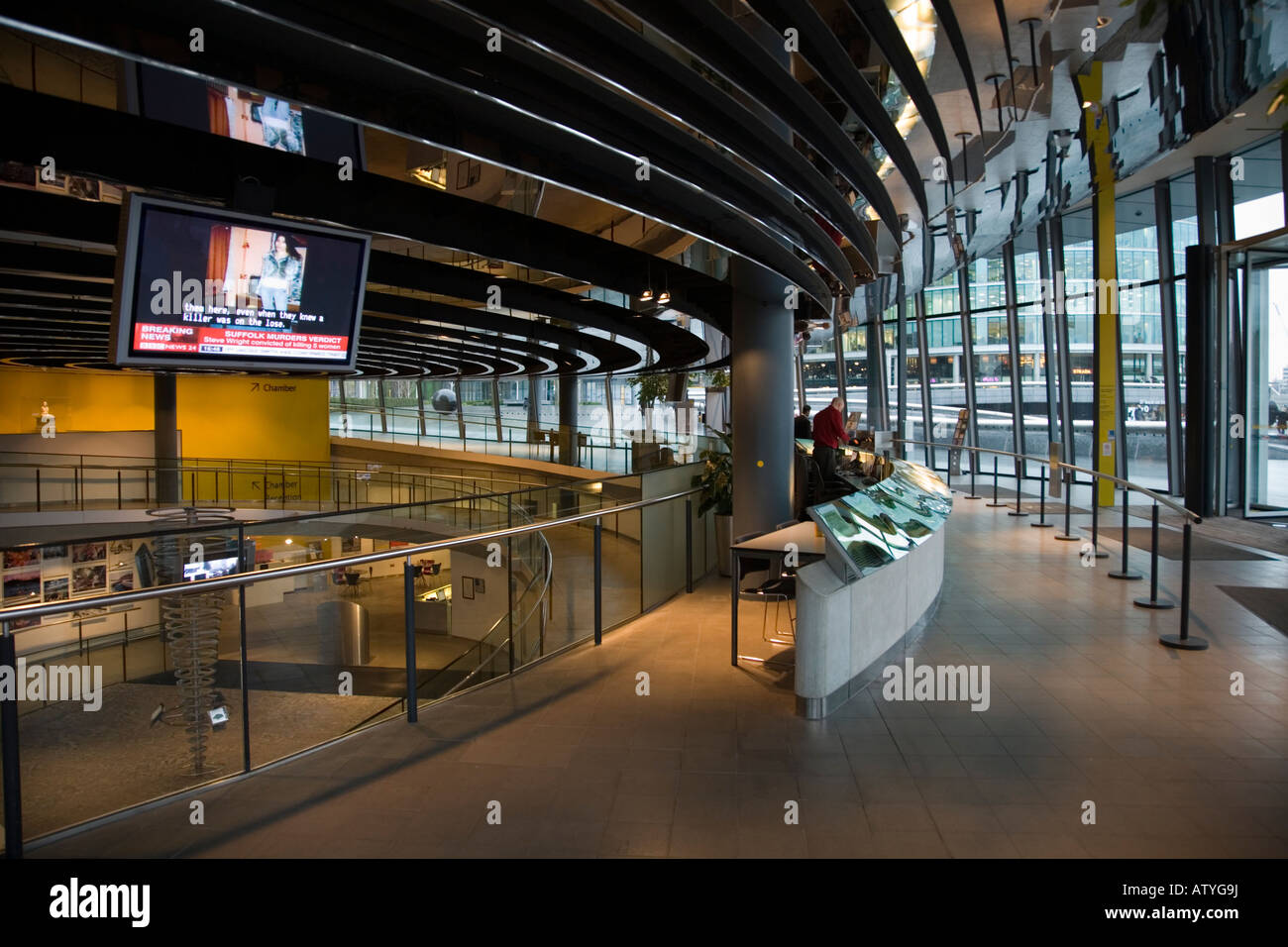Réception à l'hôtel de ville ; accueil de l'Autorité du Grand Londres. South Bank, Londres. UK Banque D'Images
