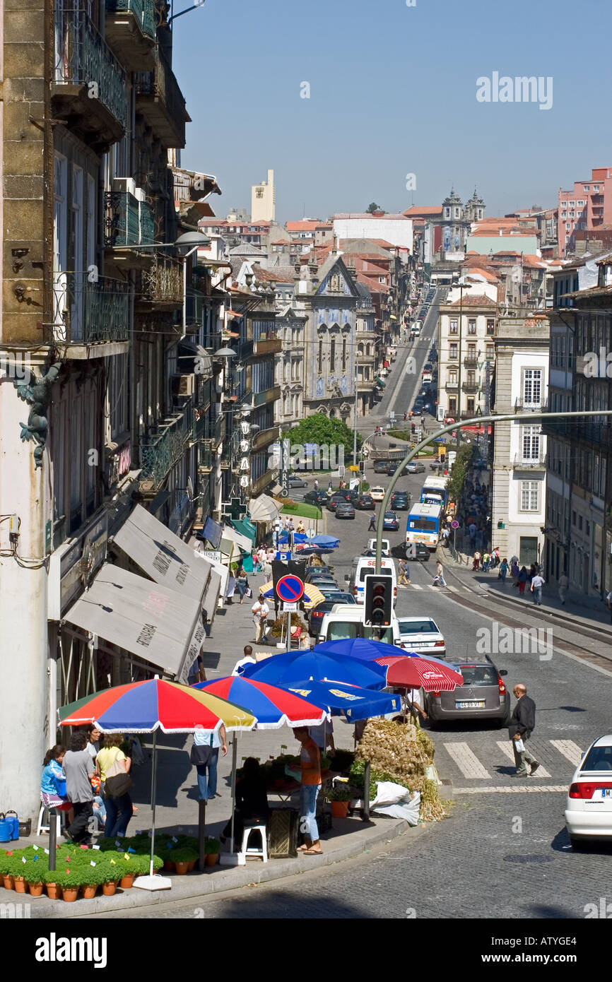 Vue sur Porto Portugal Banque D'Images