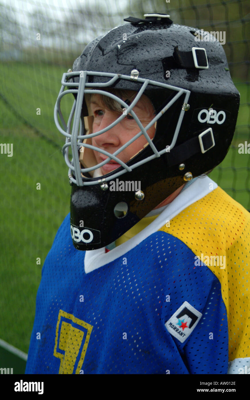 Field hockey goal keeper Banque de photographies et d'images à haute  résolution - Alamy